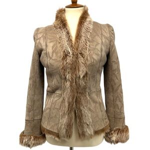 Penny Lane fur and suede jacket